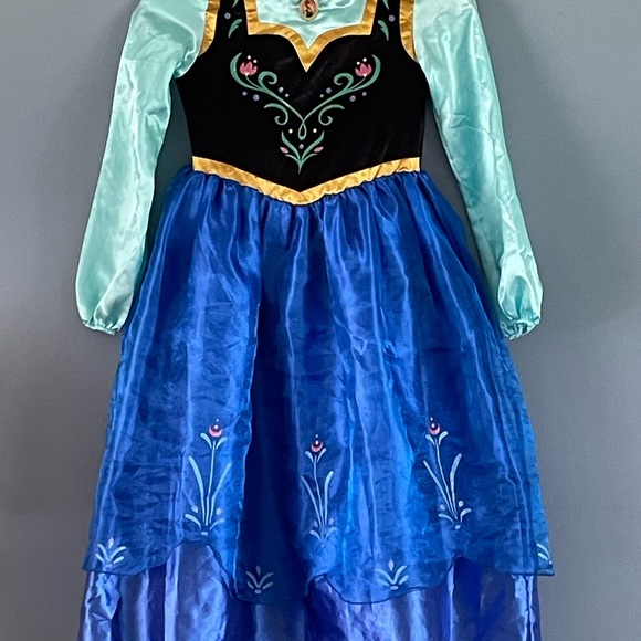 Disney Blue and Black Halloween Costume with Velvet and Embroidery - Picture 1 of 7